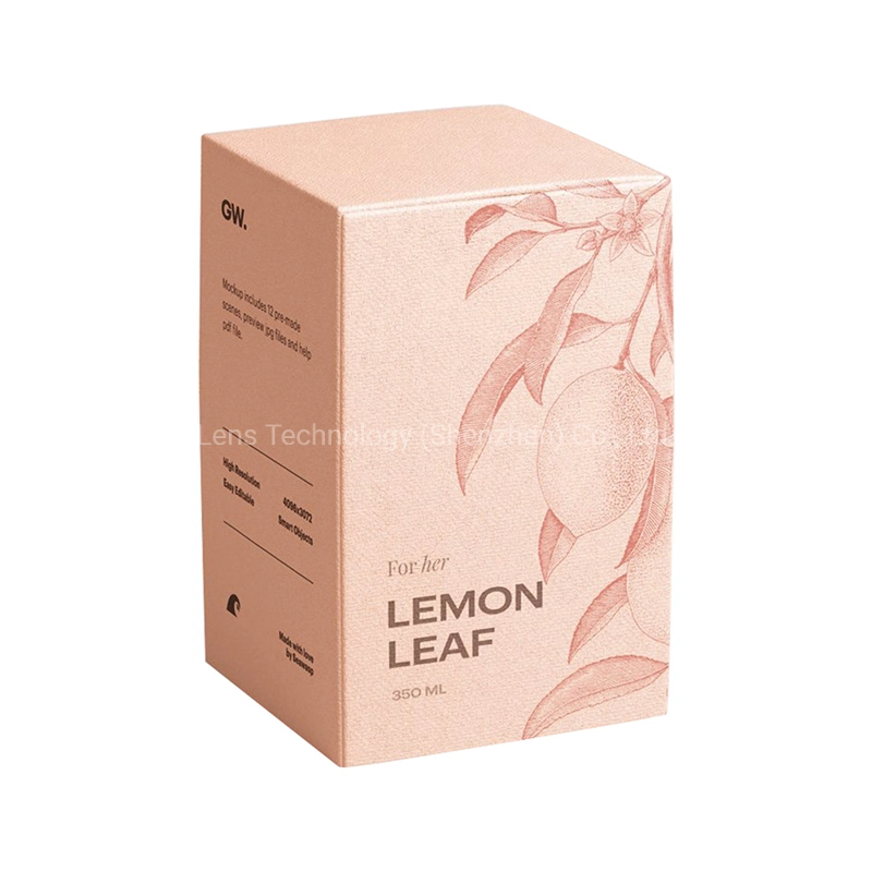 Luxury Custom Portable Cosmetic Skincare Lotion Packaging Box